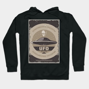 Ufo t shirt Hoodie